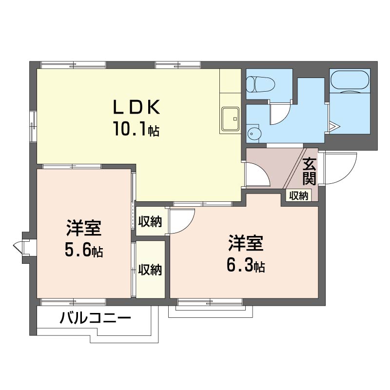 リベラルハイツ　Ｂ102-2