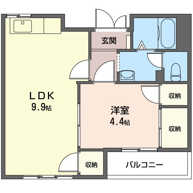 ビューハイツＢ 103号-6