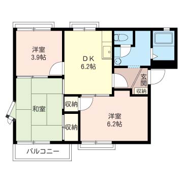 フレグランス西台　Ｂ 202号-15