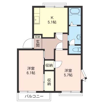 フレグランス 狭山 201号-16