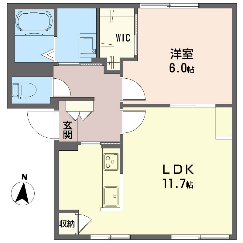 フラッツ　山下　Ｂ 102号-16