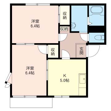 フラッツ　山下　Ｂ 103号-16