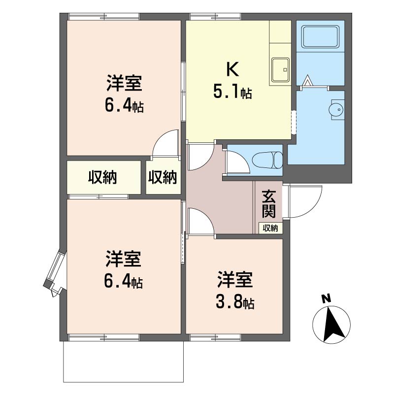 メゾン 丸宮 A 102号-16