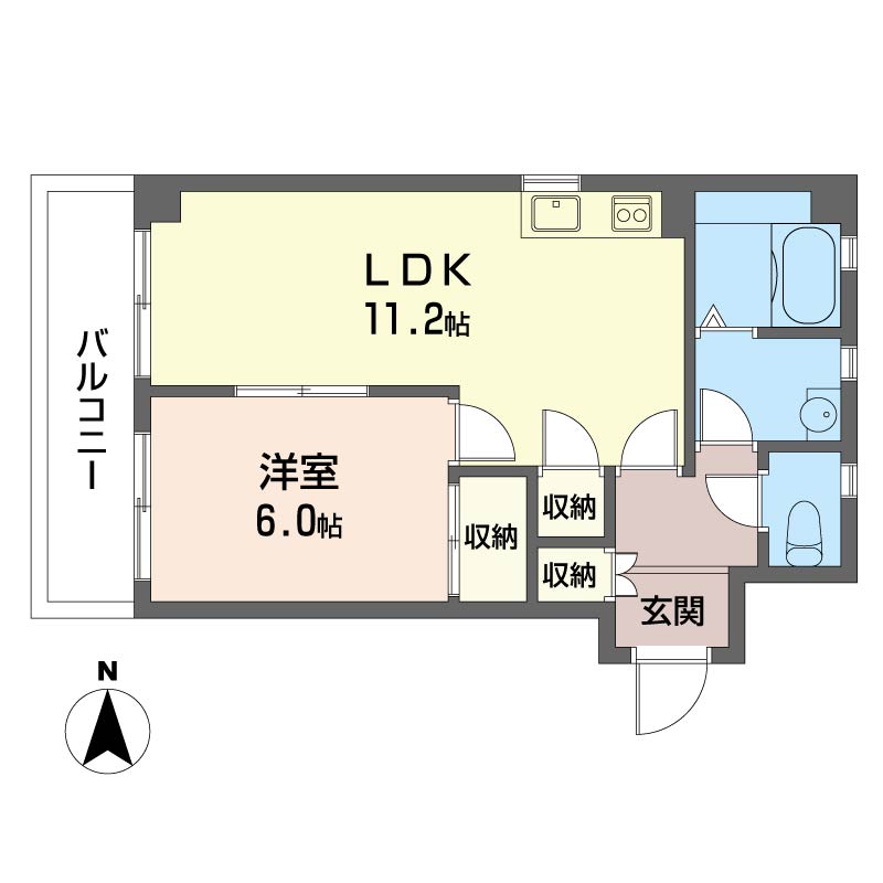 クレスト　ハウス 401号-16