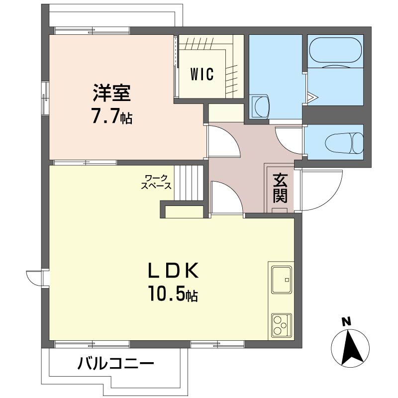 飯塚　ハイツ　Ｄ202-5