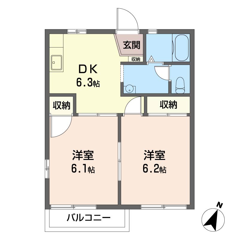 ファミール　ハイツ203-2