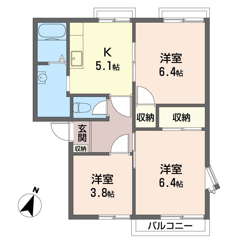 セントラルヴィレッヂ B 201号-16