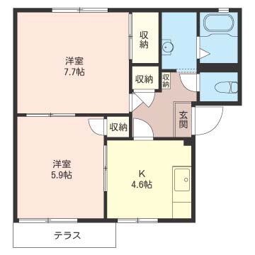 大久保ハイツ 102号-16