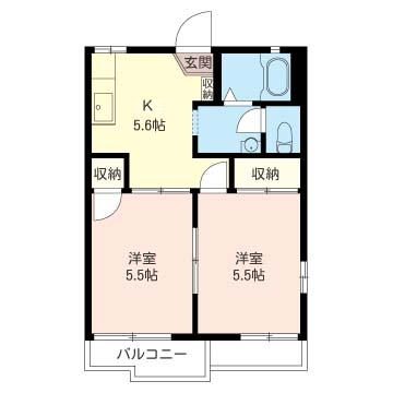 フローラル 佐知川 B 201号-16