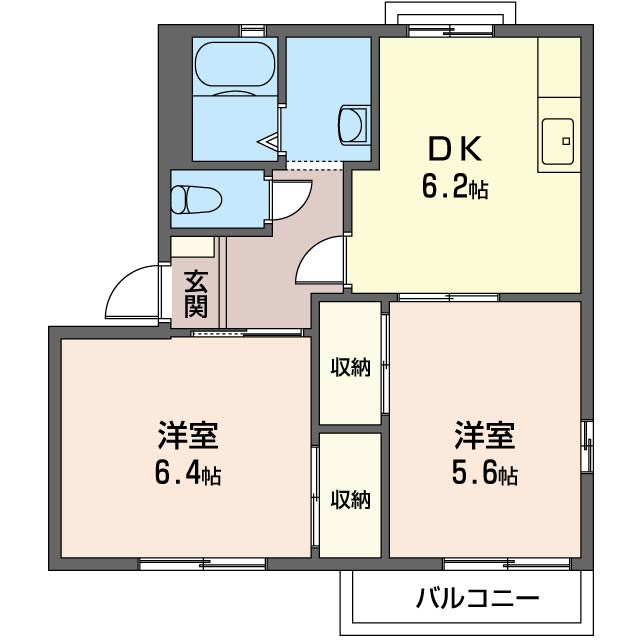 グリーンヒル　Ｂ 201号-16