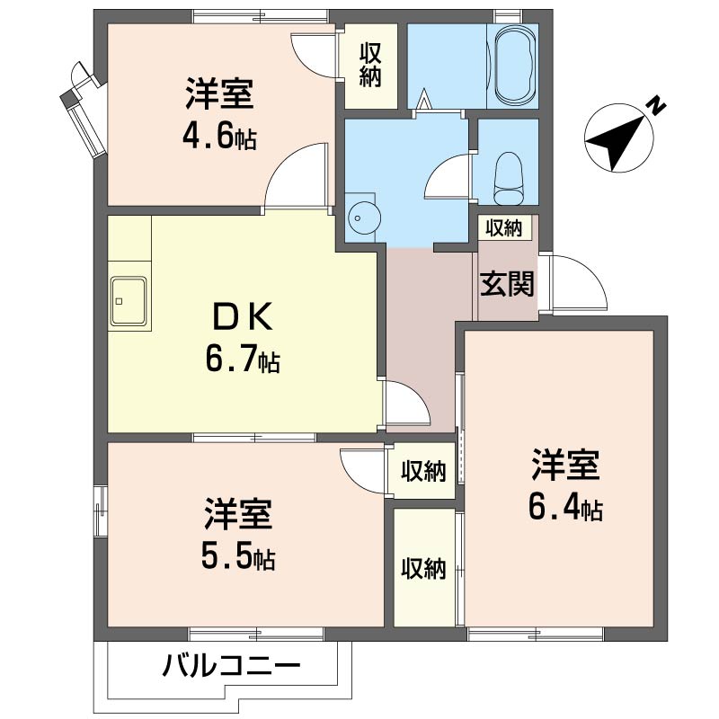 メゾン　仲道　Ｇ202-2