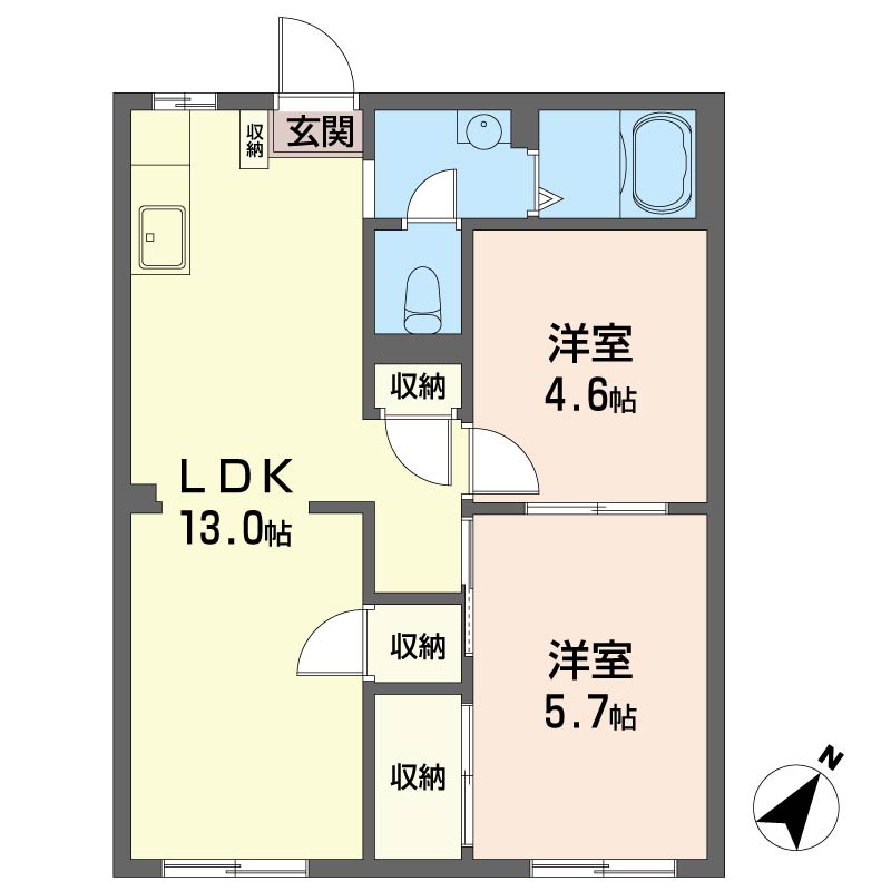茜ハイム 102号-13