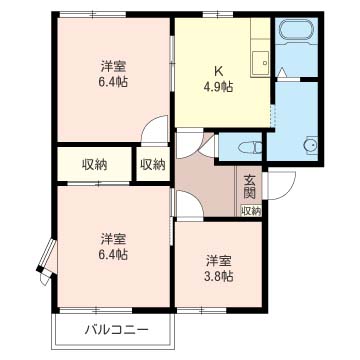 第一セキセイハイツ　Ｂ202-2