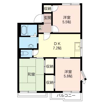 アジュール　プルミエ　Ａ201-2