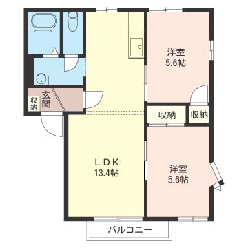 グリーンハイツ　モリ202-2