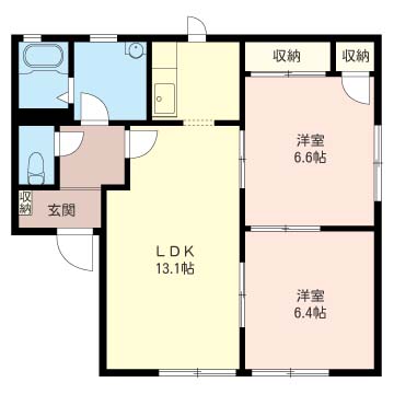 メゾン　丸宮　Ｇ 101号-6