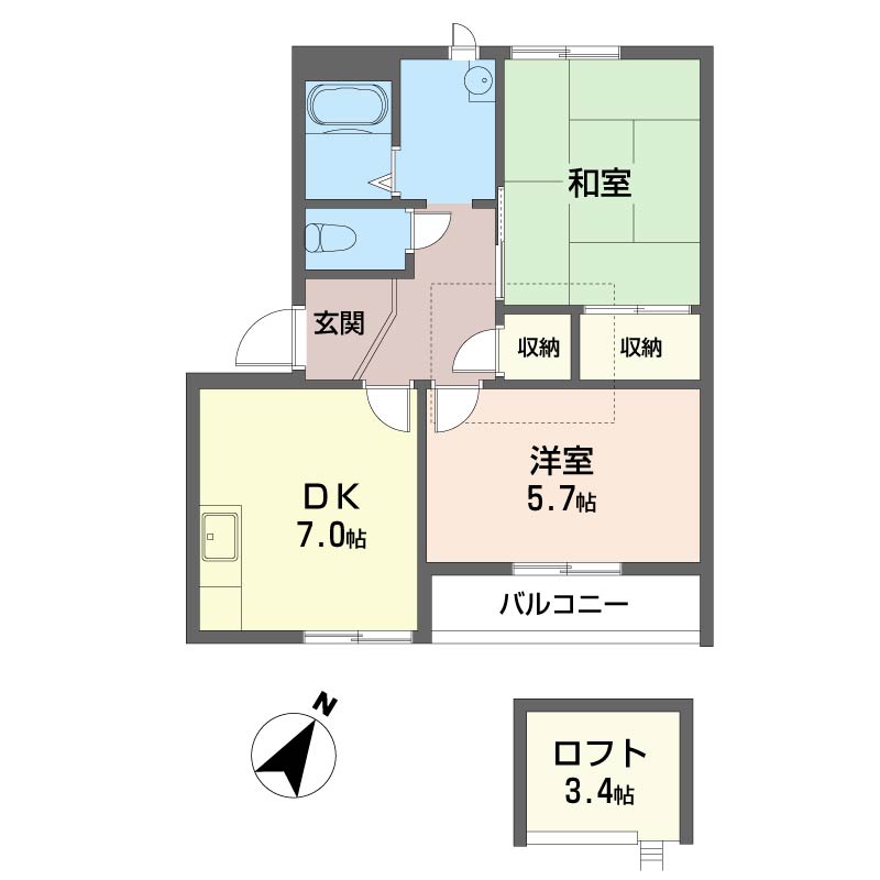 メゾン　サンレイ　Ｂ202-2