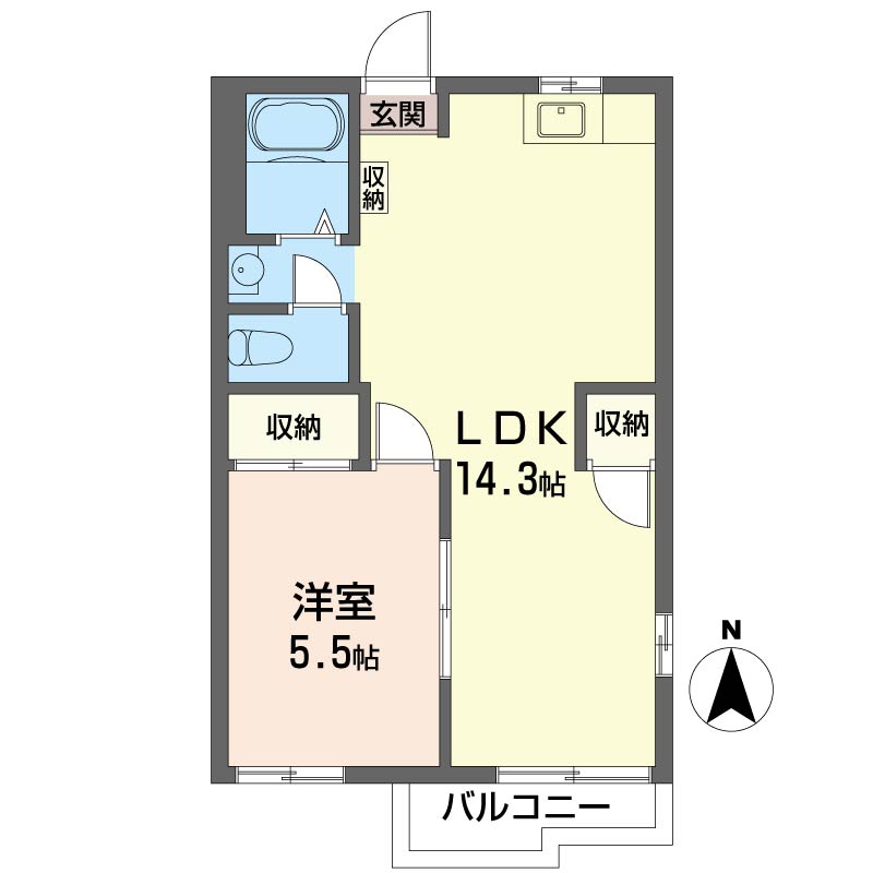 ビューテラス芝原　Ｂ201-2