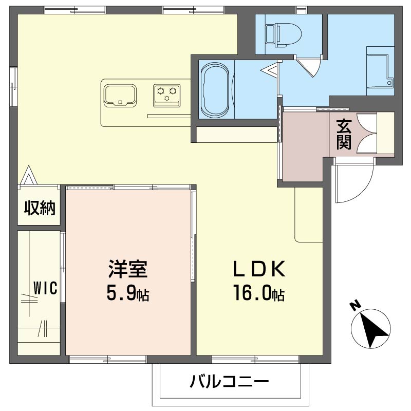 深町 ハイツ B 201号-16