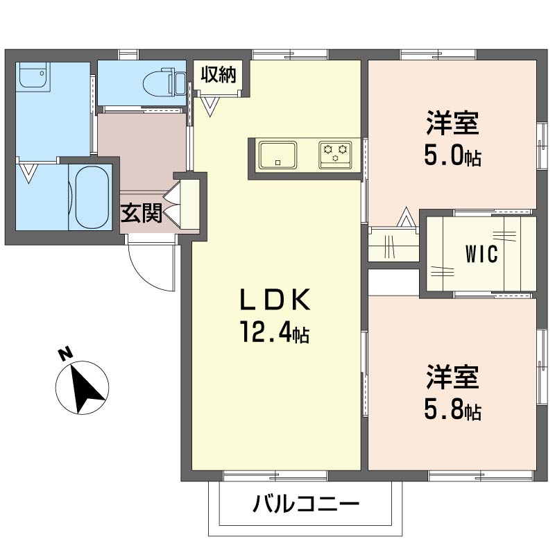 深町 ハイツ B 203号-16