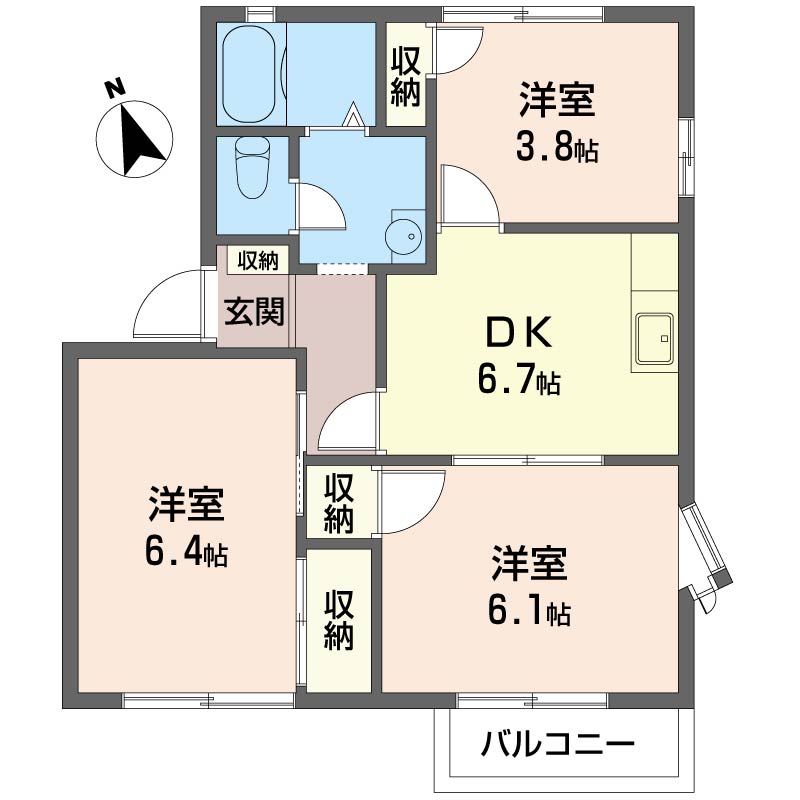 ヴェルデ　カーサ　Ｃ201-2