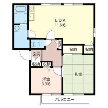 パレス　アルテミス　Ｂ 201号-16
