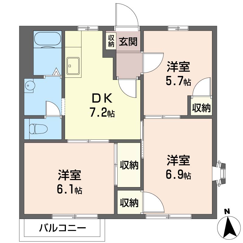 スリム　ハウス　Ⅲ201-2