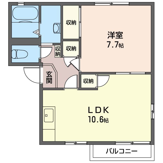 第2 サンハイツ田中 A 101号-14