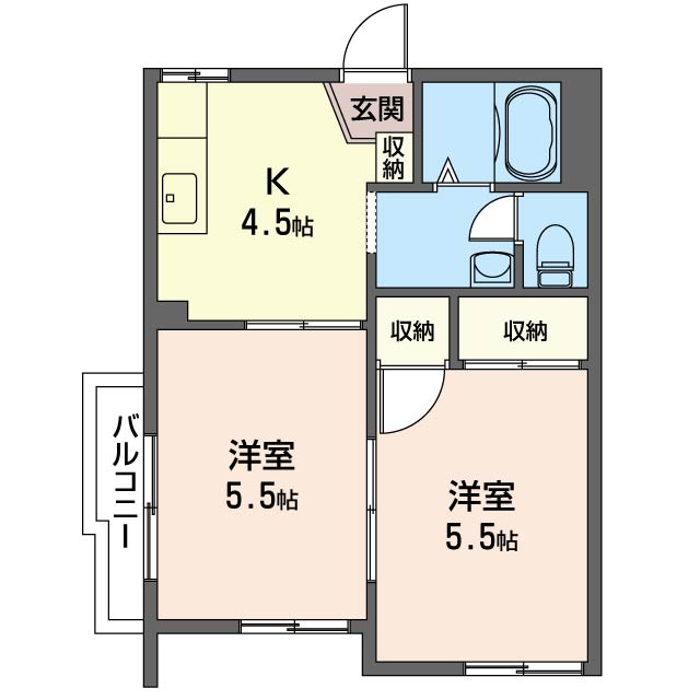 パール　ハイム201-2
