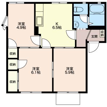 ロイヤルハイツ　ウエハラ　Ｂ101-2