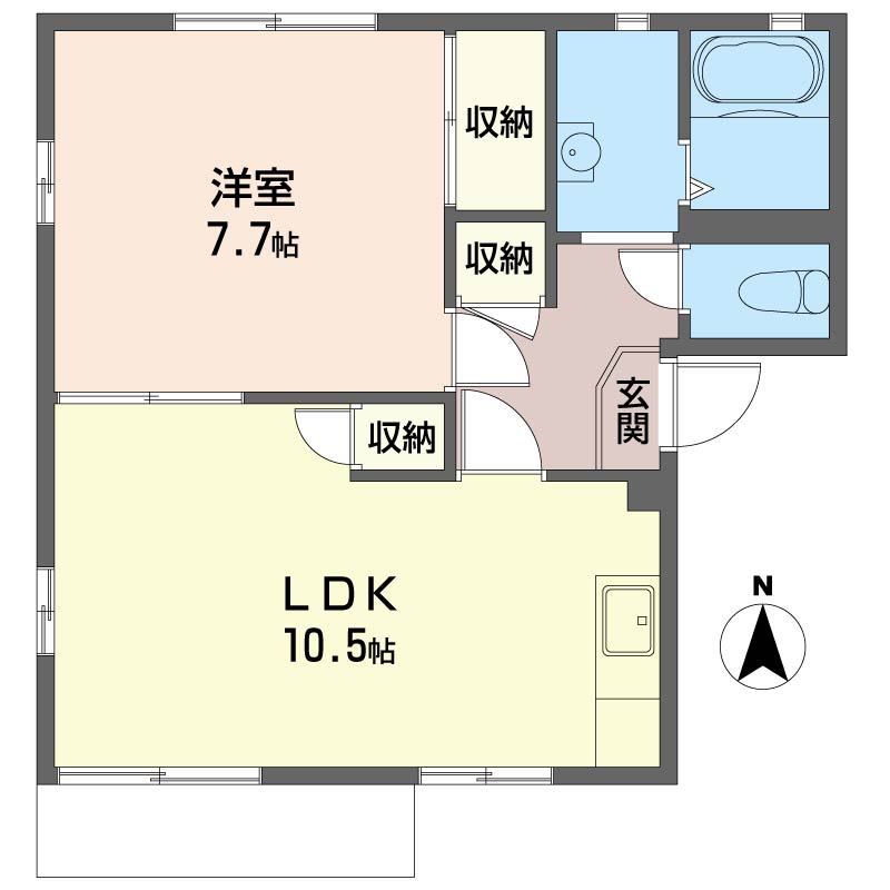 ビューハイツ　Ａ 105号-15
