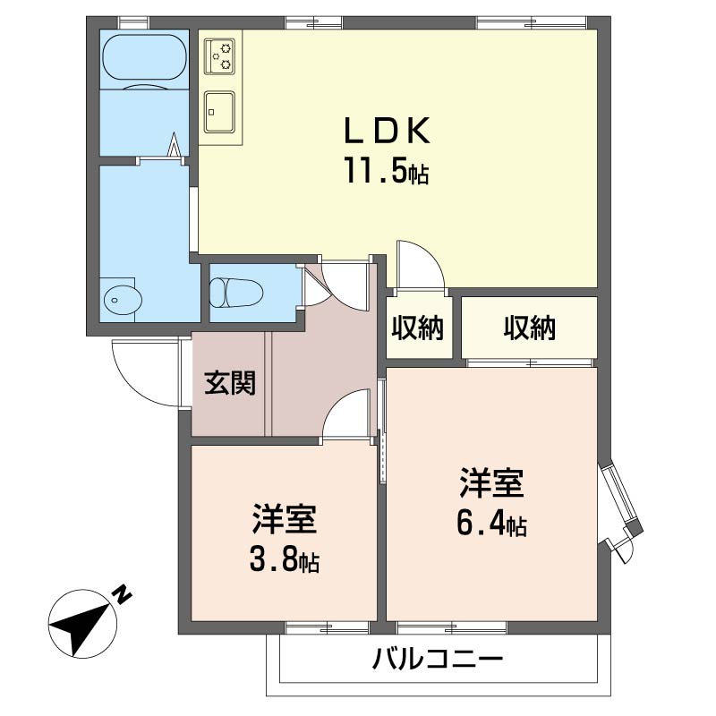 ハイネス・パレス　Ｂ201-2