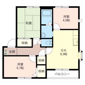 アーバン　ライフ　５番館201-2