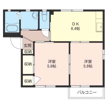 ルミナス　３号館101-2