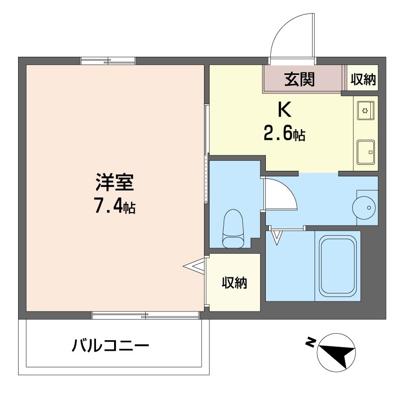 ツインコート　Ｂ 202号-16