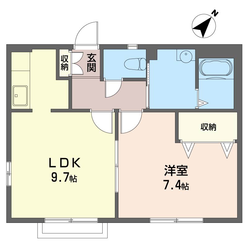 ハーモニー　ハイツ102-2