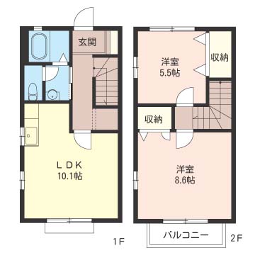 フォレストビレッジＥ 102号-16