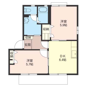 セントラル田島 Ⅱ101-2