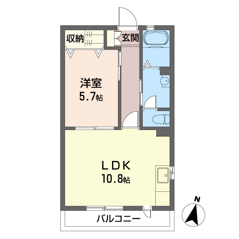 パレス花梨 D 101号-6