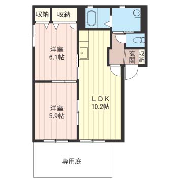 ラフィーネB 102号-16