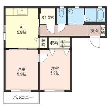 グリーンエイトA 201号-6