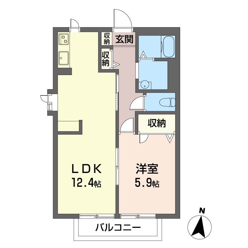シャトーイーグルＣ 201号-6