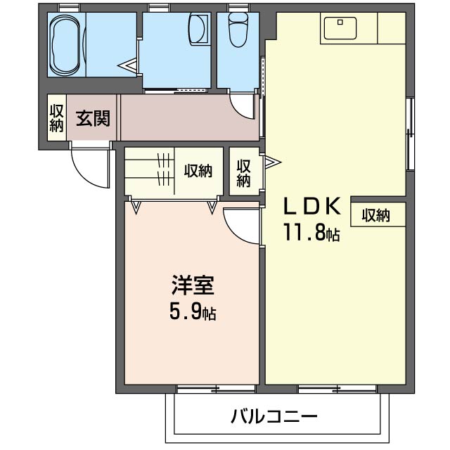 レジデンスＡ 102号-6
