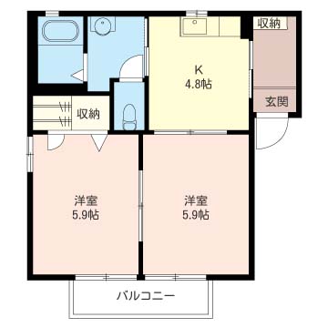 オークハイツ 201号-16