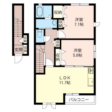 ブランシェ・コモＡ 202号-16
