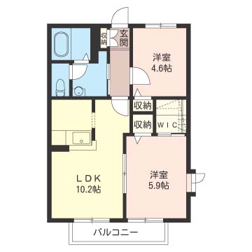 クレール　Ａ 103号-4