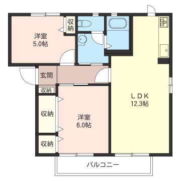 フローラルガーデンⅢ 202号-6