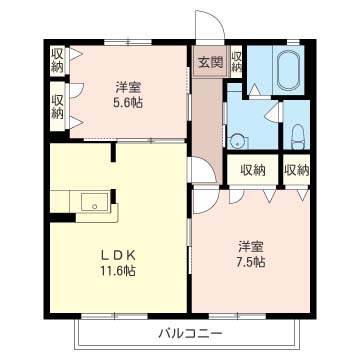 グランディール向原Ｉ 202号-15