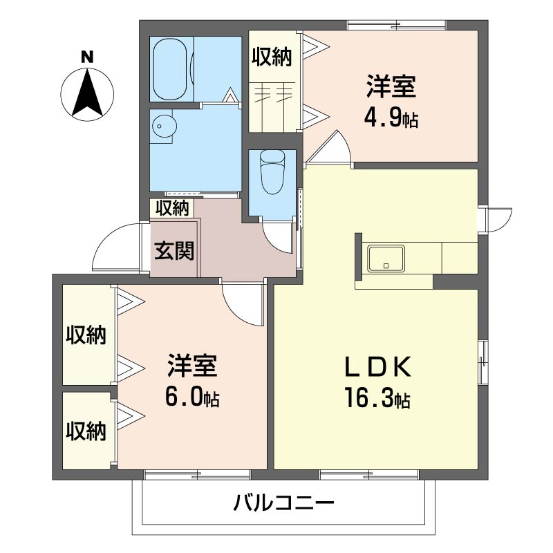 メゾン仲道ＫⅡ 201号-16