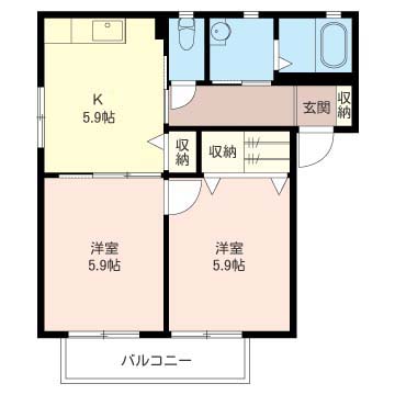 メゾン・ローゼⅡ 102号-16